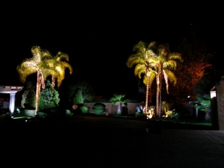 Iluminación de jardines